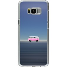 Coque Samsung Galaxy S8+ - Plastique transparent Spring 23 pink bus