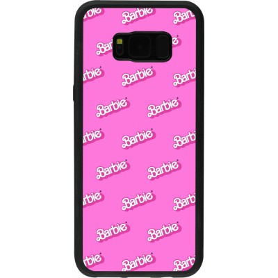 Coque Samsung Galaxy S8+ - Silicone rigide noir Barbie Pattern