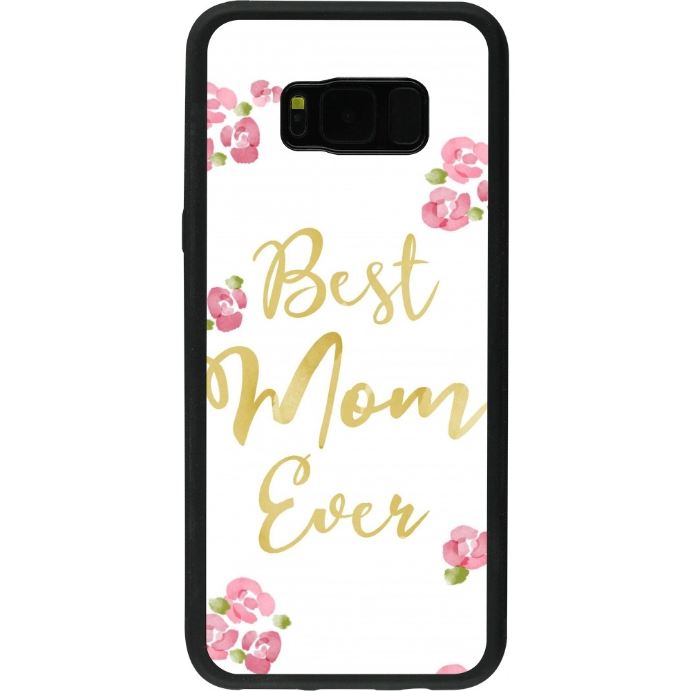 Coque Samsung Galaxy S8+ - Silicone rigide noir Mom 2024 best Mom ever