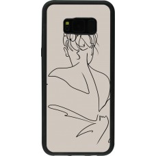 Coque Samsung Galaxy S8+ - Silicone rigide noir Salnikova 05