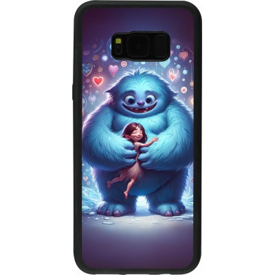 Coque Samsung Galaxy S8+ - Silicone rigide noir Valentine 2024 Fluffy Love