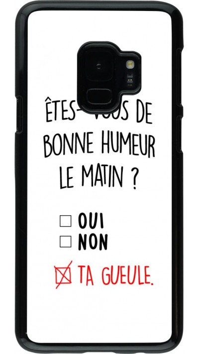 Coque Samsung Galaxy S9 - Bonne humeur matin