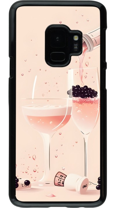 Coque Samsung Galaxy S9 - Champagne Pouring Pink