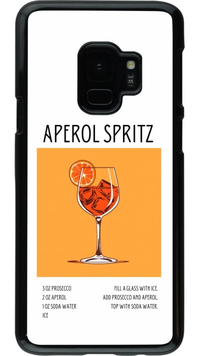 Coque Samsung Galaxy S9 - Cocktail recette Aperol Spritz