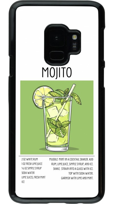 Coque Samsung Galaxy S9 - Cocktail recette Mojito