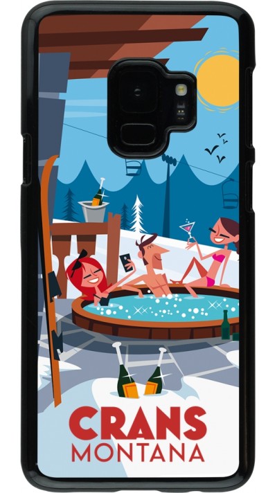 Coque Samsung Galaxy S9 - Crans-Montana Mountain Jacuzzi