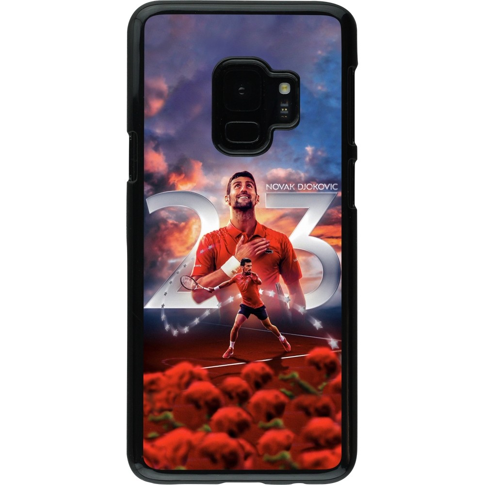 Coque Samsung Galaxy S9 - Djokovic 23 Grand Slam