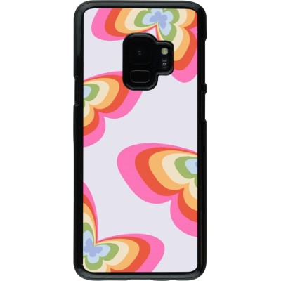 Coque Samsung Galaxy S9 - Easter 2024 rainbow butterflies