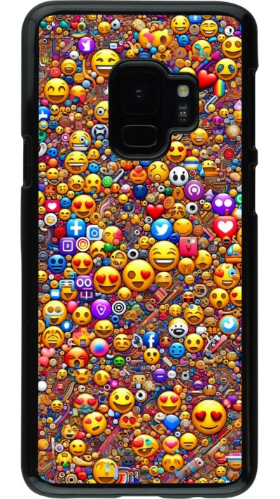 Coque Samsung Galaxy S9 - Emoji mixed