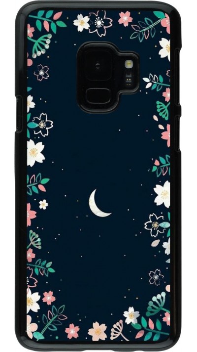 Coque Samsung Galaxy S9 - Flowers space