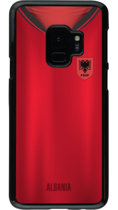 Coque Samsung Galaxy S9 - Maillot de football Albanie personnalisable