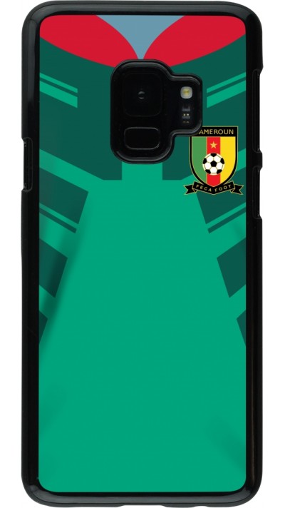 Coque Samsung Galaxy S9 - Maillot de football Cameroun 2022 personnalisable