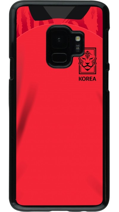 Coque Samsung Galaxy S9 - Maillot de football Corée du Sud 2022 personnalisable