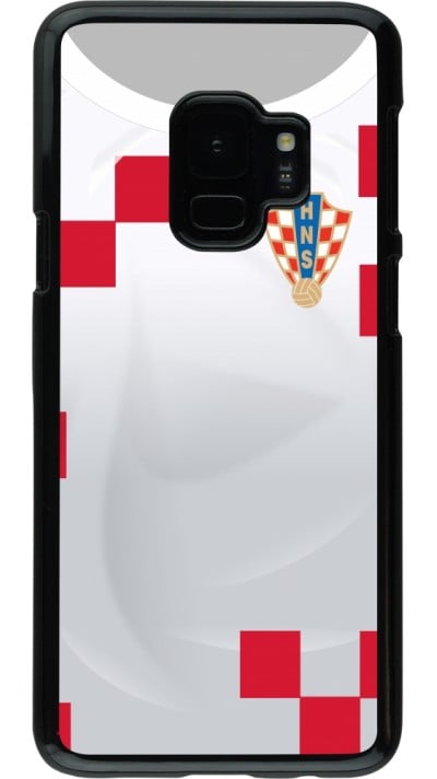 Coque Samsung Galaxy S9 - Maillot de football Croatie 2022 personnalisable