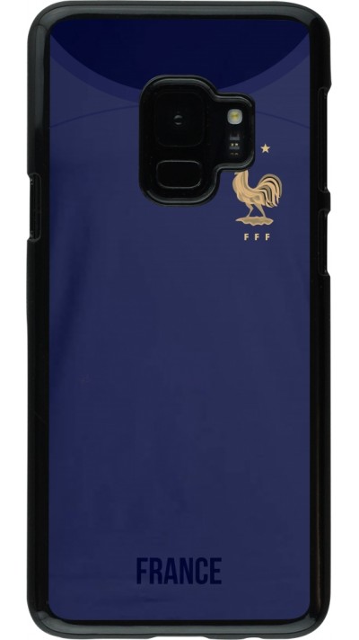 Coque Samsung Galaxy S9 - Maillot de football France 2022 personnalisable