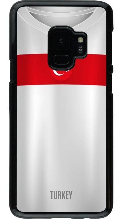 Coque Samsung Galaxy S9 - Maillot de football Turquie personnalisable