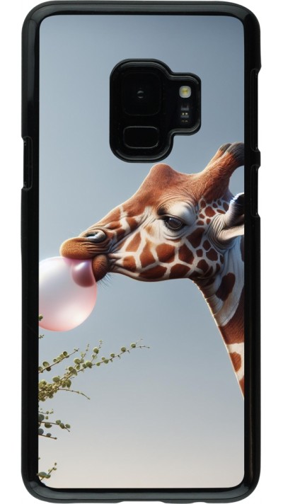 Coque Samsung Galaxy S9 - Girafe à bulle