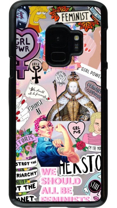 Coque Samsung Galaxy S9 - Girl Power Collage