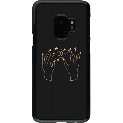 Coque Samsung Galaxy S9 - Grey magic hands