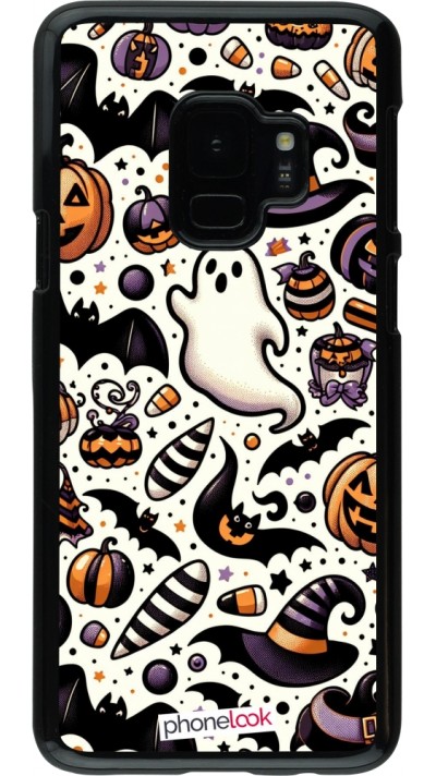 Coque Samsung Galaxy S9 - Halloween 2024 Cute Pattern