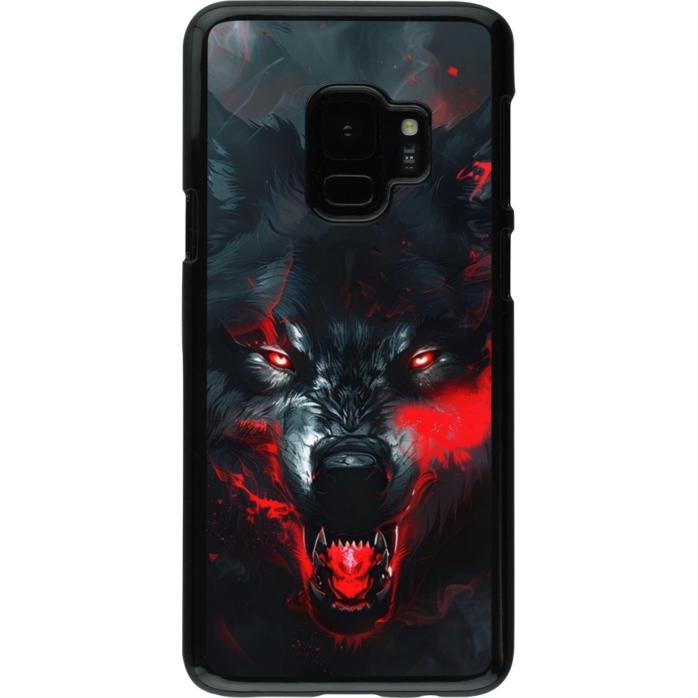 Coque Samsung Galaxy S9 - Halloween 2024 mad werewolf