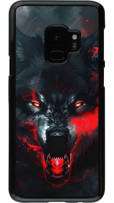 Coque Samsung Galaxy S9 - Halloween 2024 mad werewolf