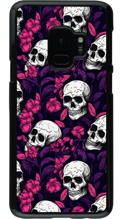 Coque Samsung Galaxy S9 - Halloween 2024 romantic skulls