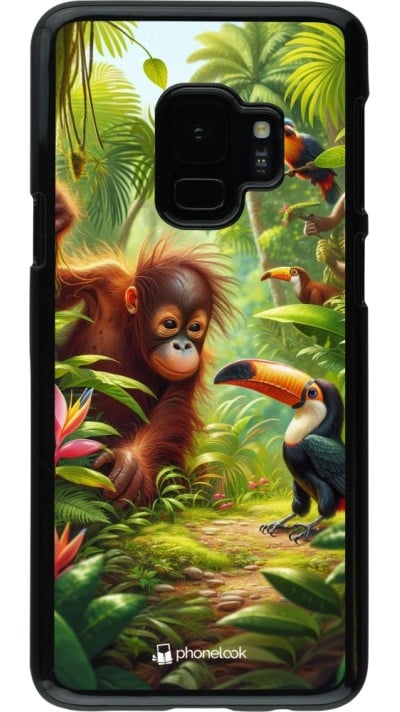 Coque Samsung Galaxy S9 - Jungle Tropicale Tayrona