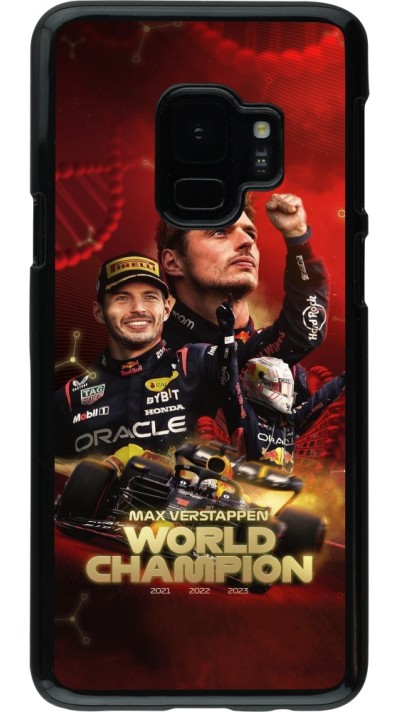 Coque Samsung Galaxy S9 - Max Verstappen Champion 2023