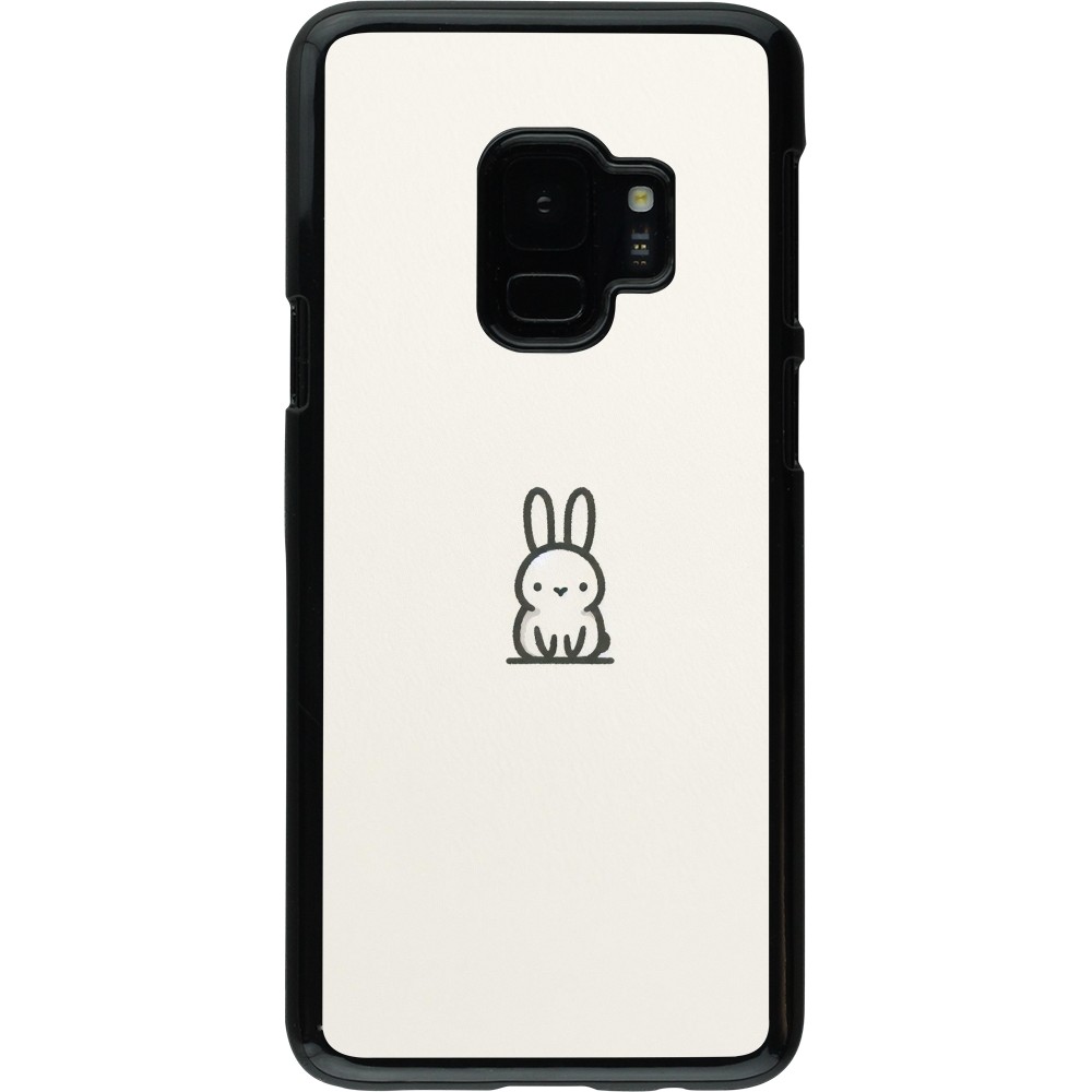 Samsung Galaxy S9 Case Hülle - Minimal Häschen Süße