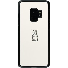 Samsung Galaxy S9 Case Hülle - Minimal Häschen Süße