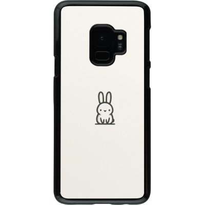 Coque Samsung Galaxy S9 - Minimal bunny cutie