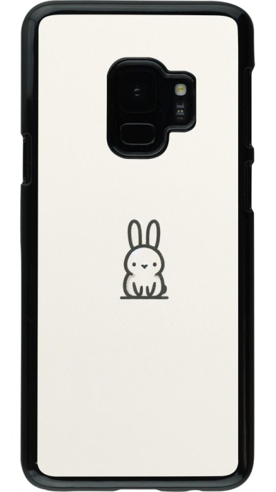 Coque Samsung Galaxy S9 - Minimal bunny cutie