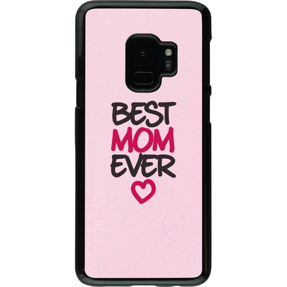 Coque Samsung Galaxy S9 - Mom 2023 best Mom ever pink