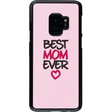 Coque Samsung Galaxy S9 - Mom 2023 best Mom ever pink