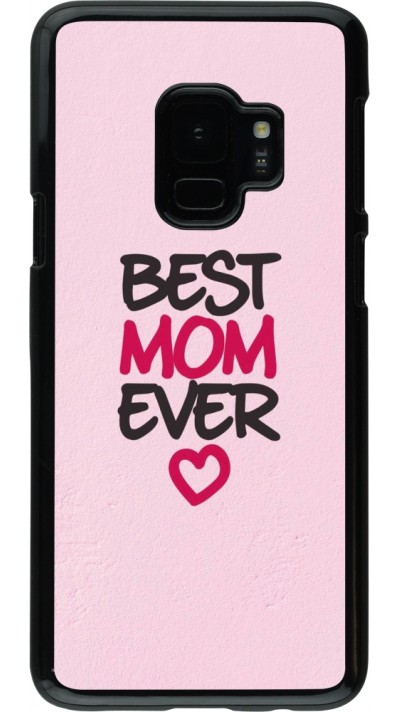 Coque Samsung Galaxy S9 - Mom 2023 best Mom ever pink