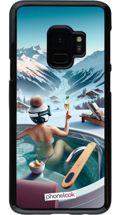 Coque Samsung Galaxy S9 - Montagne Glamour Jacuzzi