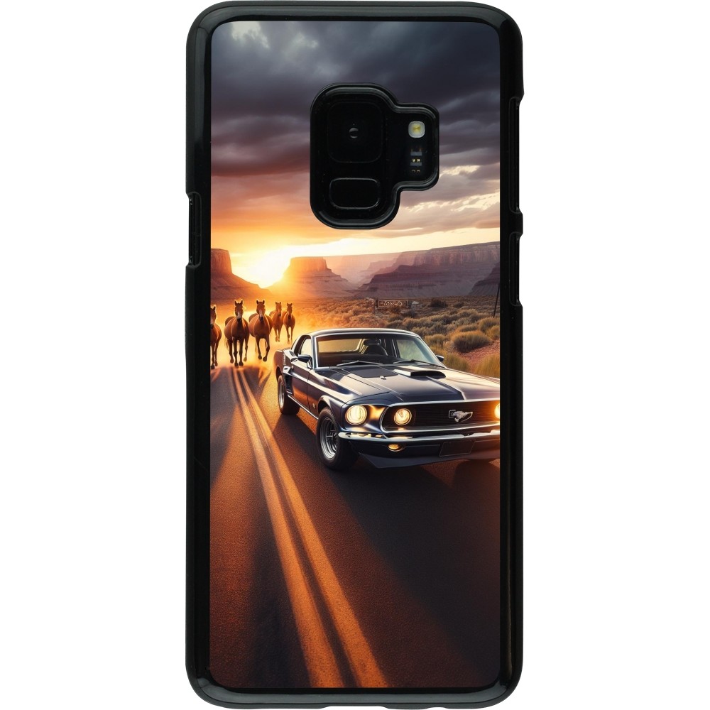 Samsung Galaxy S9 Case Hülle - Mustang 69 Grand Canyon