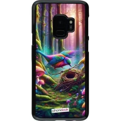 Coque Samsung Galaxy S9 - Oiseau Nid Forêt