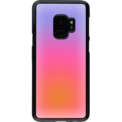 Coque Samsung Galaxy S9 - Orange Pink Blue Gradient