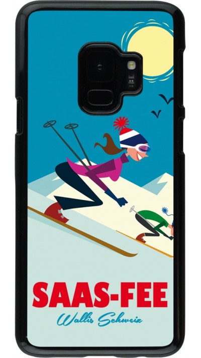 Coque Samsung Galaxy S9 - Saas-Fee Ski Downhill