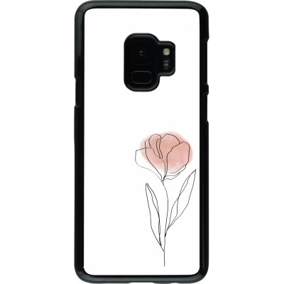 Coque Samsung Galaxy S9 - Spring 23 minimalist flower