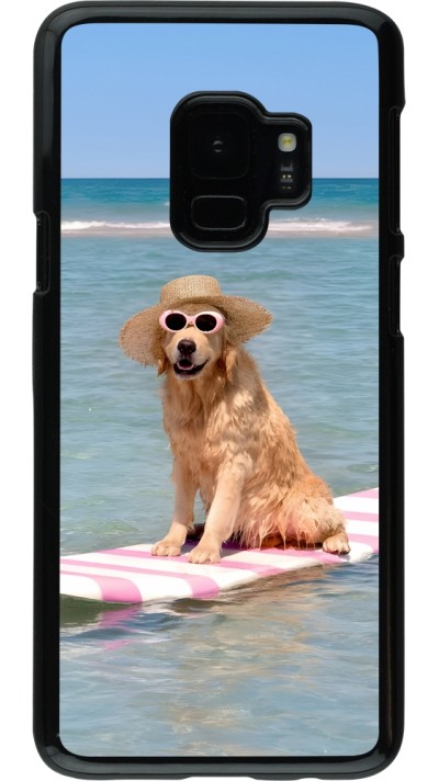 Coque Samsung Galaxy S9 - Summer Dog on Paddle