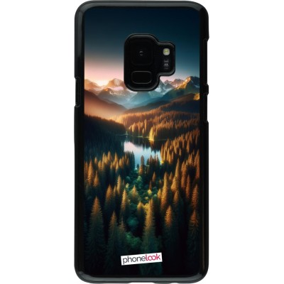 Coque Samsung Galaxy S9 - Sunset Forest Lake