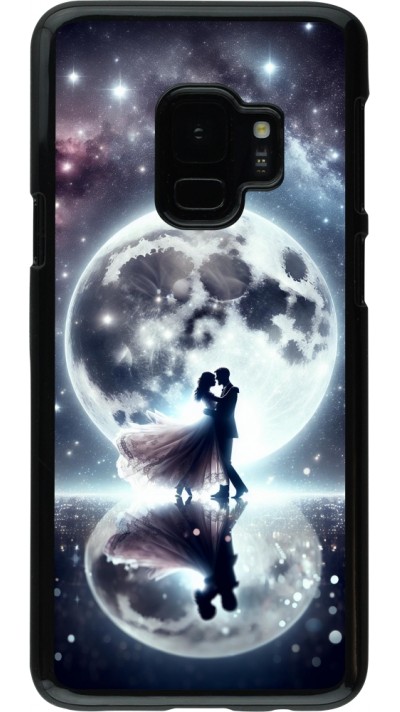 Coque Samsung Galaxy S9 - Valentine 2024 Love under the moon