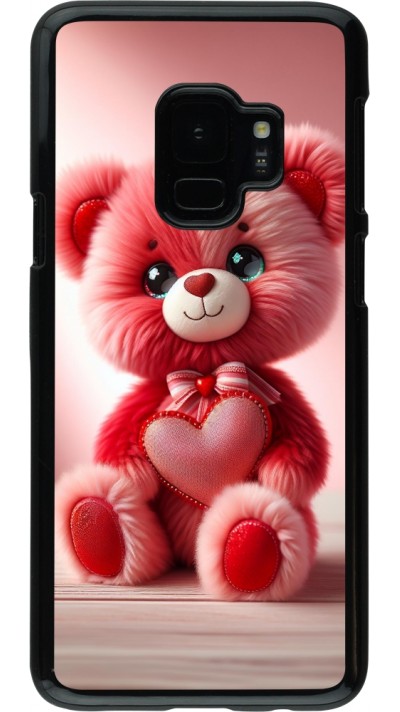 Coque Samsung Galaxy S9 - Valentine 2024 Ourson rose