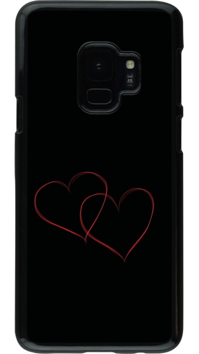 Coque Samsung Galaxy S9 - Valentine 2023 attached heart