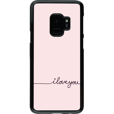 Coque Samsung Galaxy S9 - Valentine 2023 i love you writing