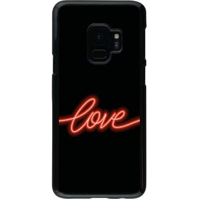 Coque Samsung Galaxy S9 - Valentine 2023 neon love