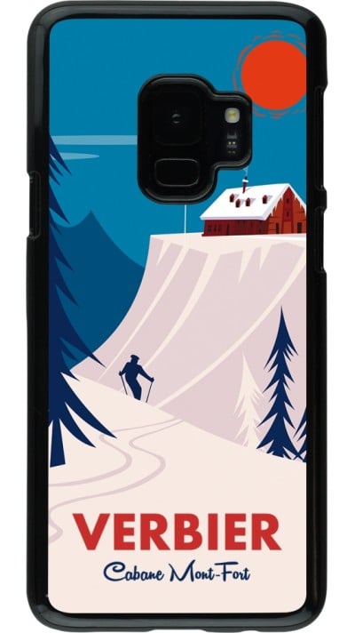 Coque Samsung Galaxy S9 - Verbier Cabane Mont-Fort